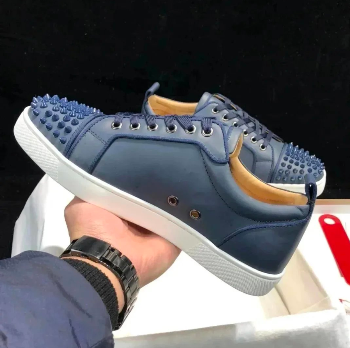 Men Christian Louboutin Louis Junior Sneakers