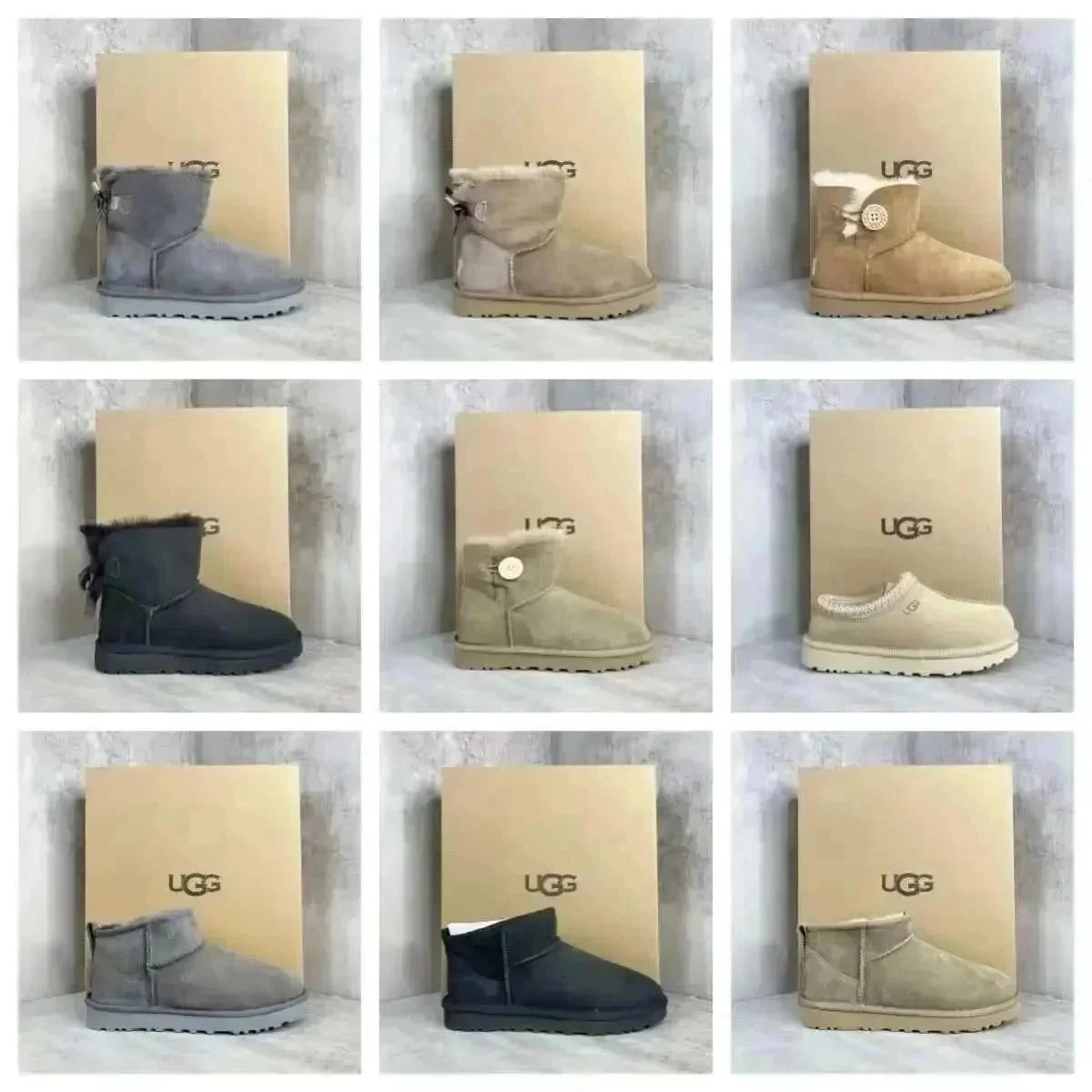 Women's UGG Mini Bailey Bow Glitz Boot