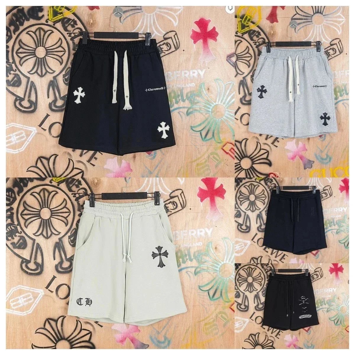 Chrome Hearts Classic Fashion Explosions Shorts