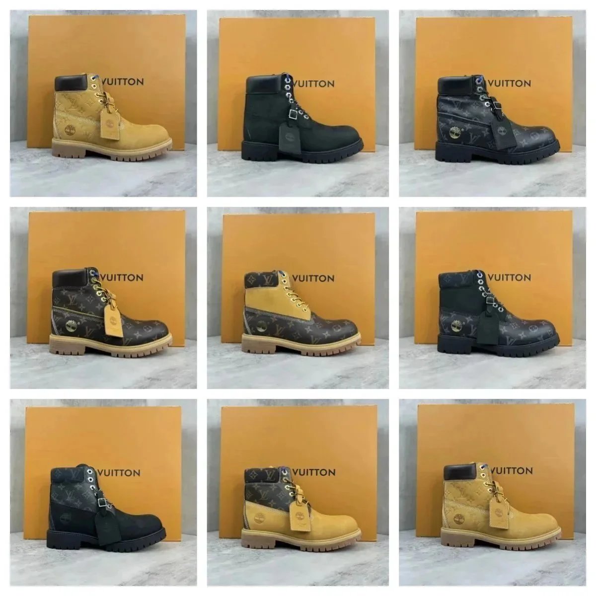 LV x Timberland 6-ln High End Ankle Boot