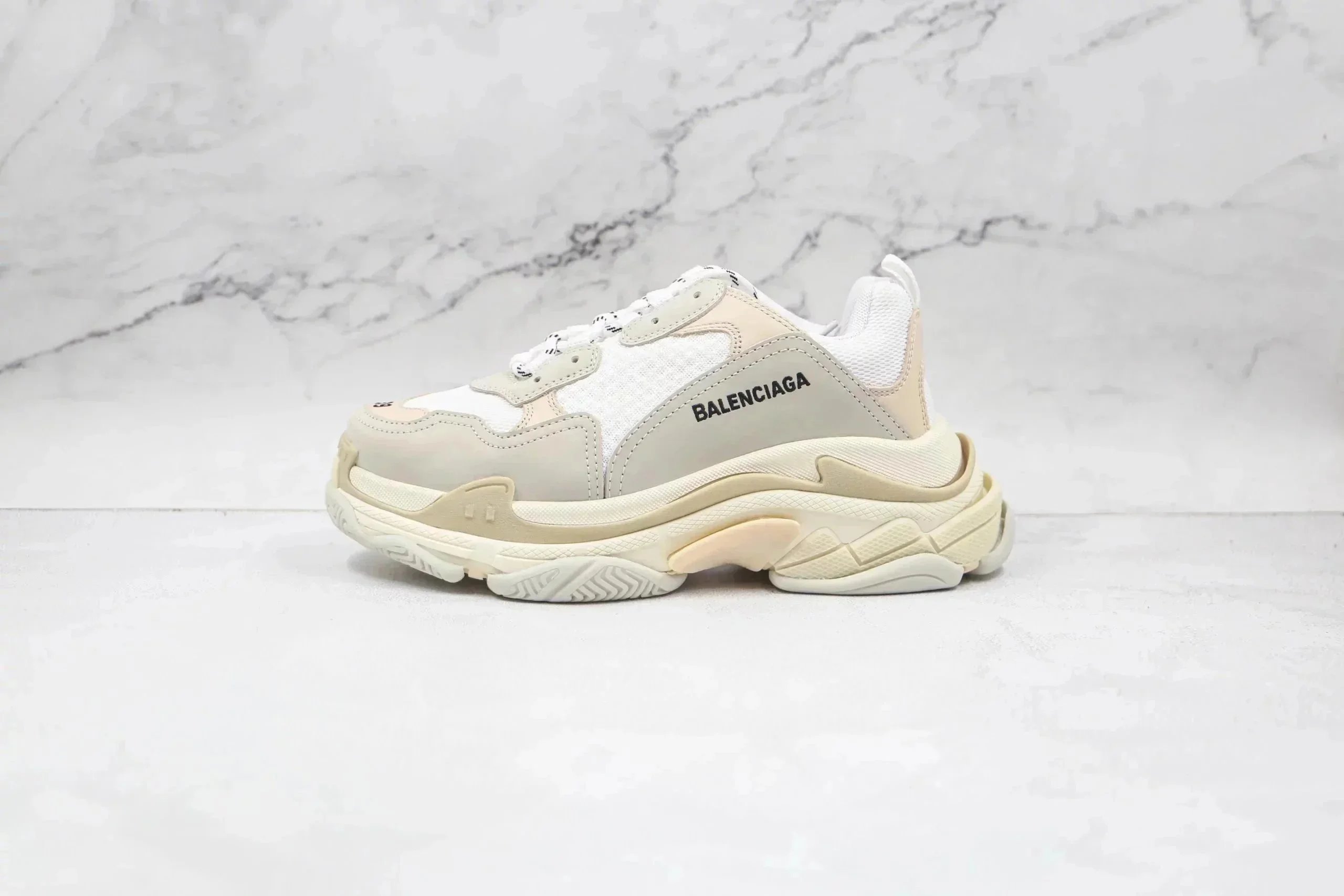 Balenciaga Triple S White