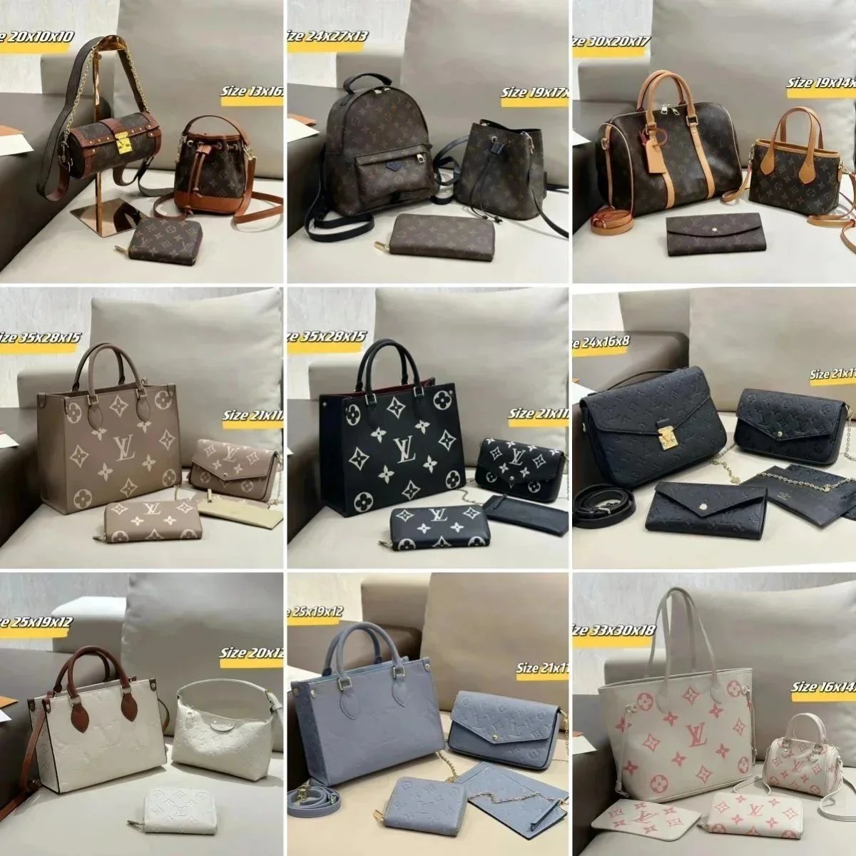 Louis Vuitton Bicolor Monogram Empreinte Onthego MM Bag