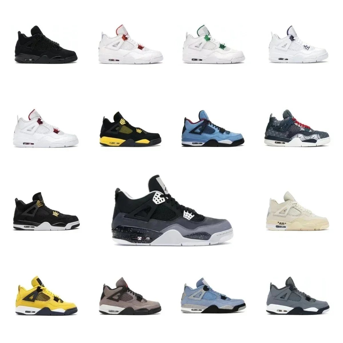 Air Jordan 4 Retro Fear Men's