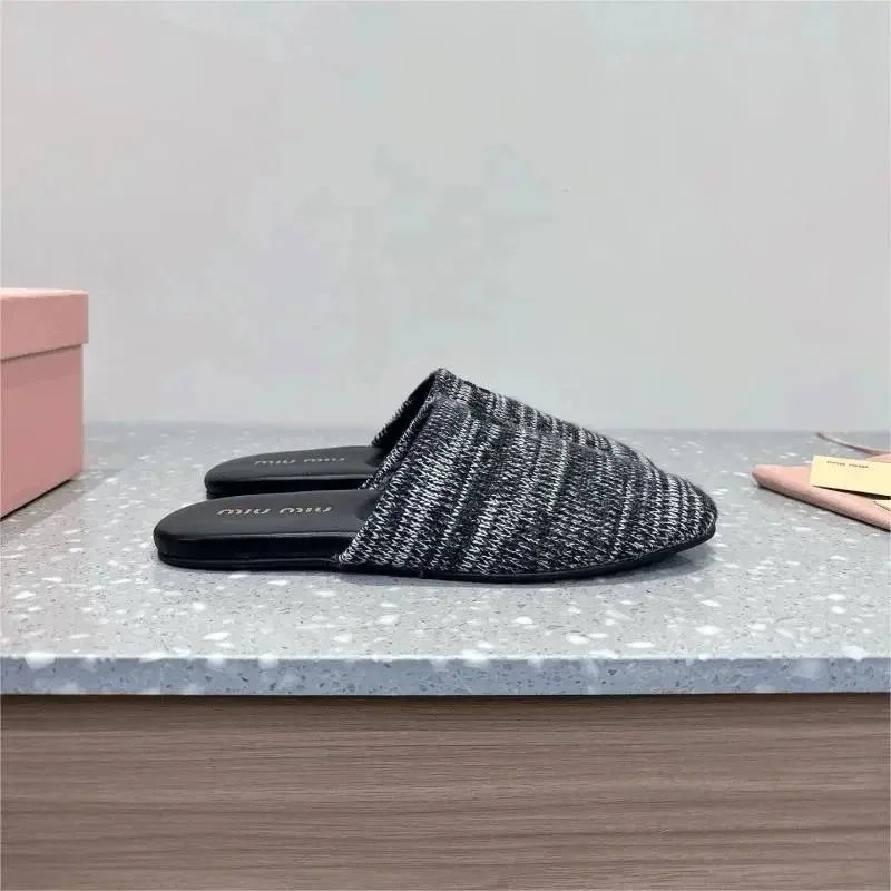 Miu Miu Baotou Slippers