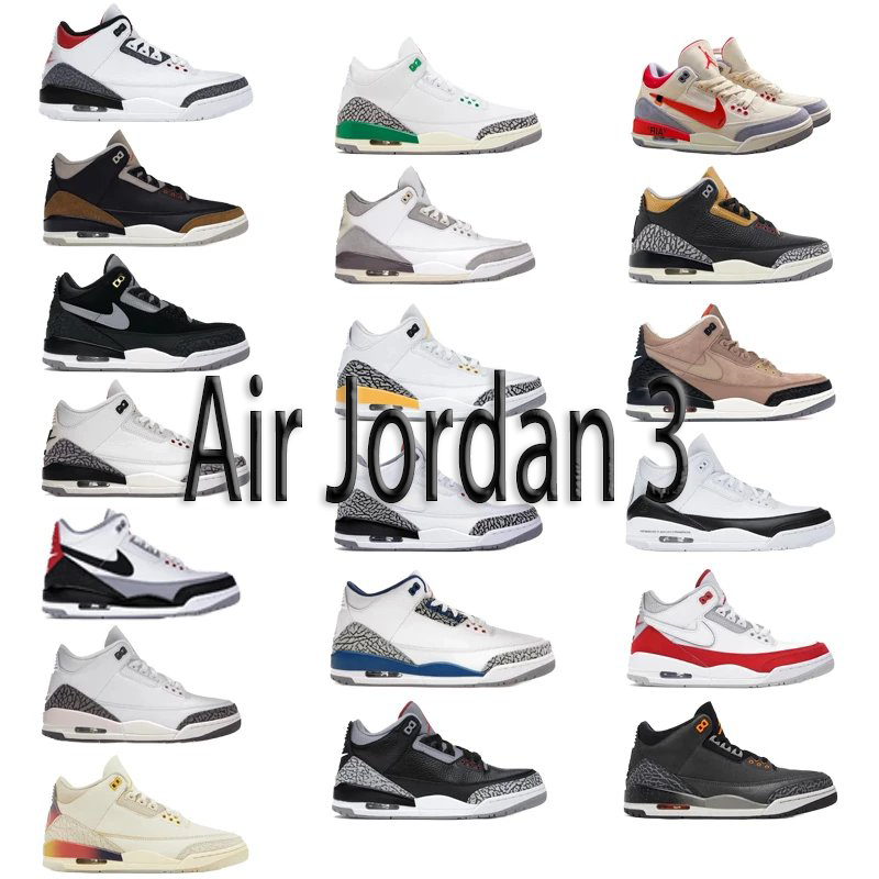 Jordan 3 Retro SE Fire Red Denim (2020)