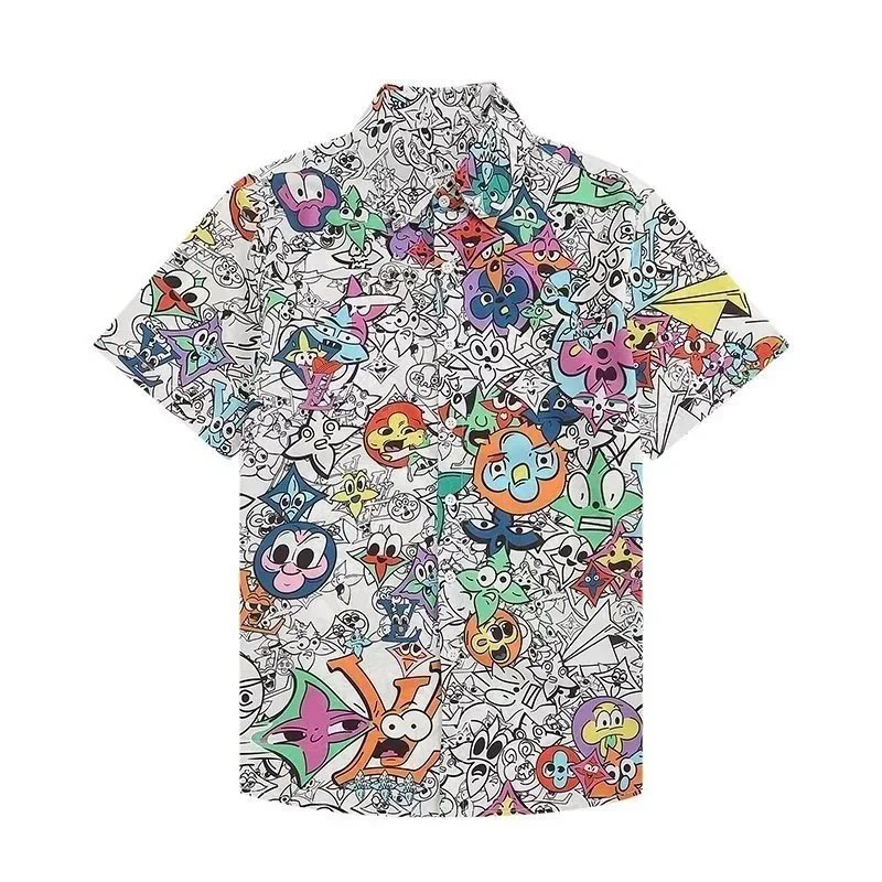 VETEMENTS Allover Monster Shirt Vetemonster Print