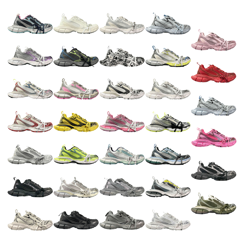 Balensiaga Shoes Track Triple Men Women Platform Sneakers Clear