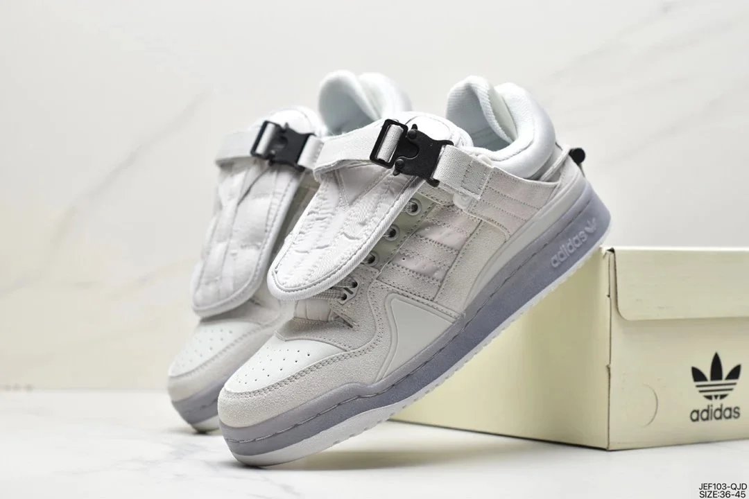 adidas Originals Forum Low White Grey Sneakers