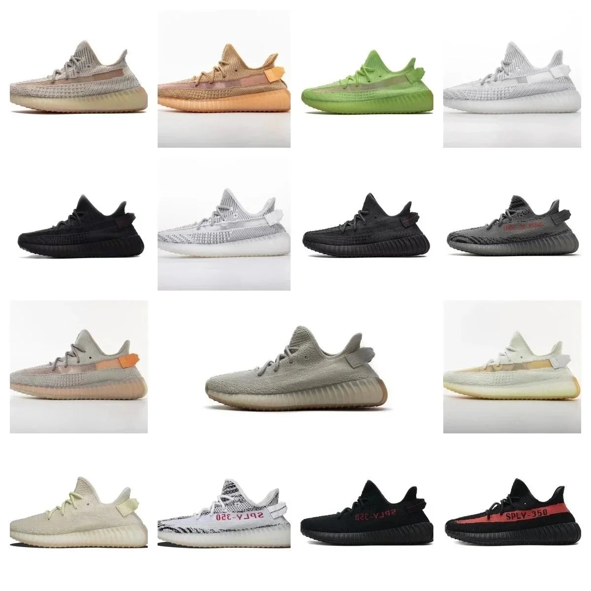 Yeezy Boost 350 V2 Sneakers - Premium Fashion Running Shoes