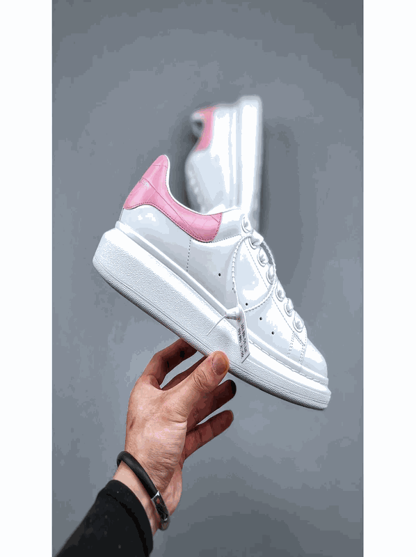 White and Pink Lacoste Sneakers for Women - Stylish Casual Shoes