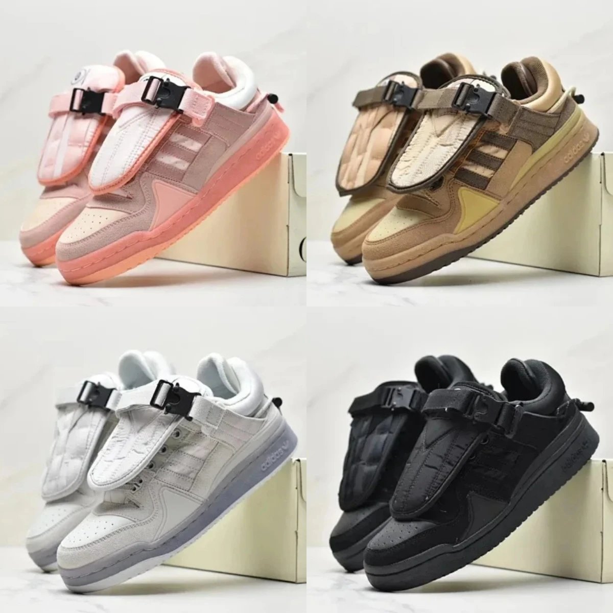 Adidas Originals Forum 84 Low Strap Sneakers